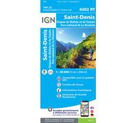 P4402r saint denis - reunion - Collectif - Ign Institut Geographique National - broché - Atlas / carte