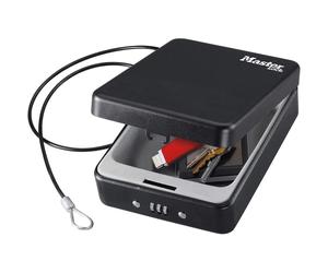 [P49013] Masterlock Coffre Compact à Combinaison et Câble Intérieur 6,1 x 13,...