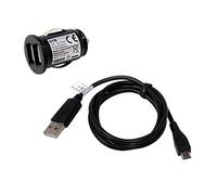 P4A Medion Lifetab E10513 Set Charge Voiture Micro-USB, câble USB, Adaptateur Allume-Cigare, Micro-USB, 2100mA, pour Tous Les appareils Micro-USB