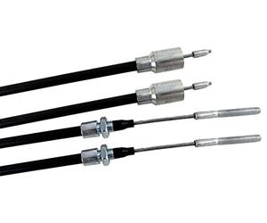 p4U 2 câbles de frein pour Knott 33921-1.07 - Longueur de la gaine : 830 - Longueur totale : 1040 mm - 20-2425/1 câble Bowden 33921107