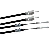 p4U 33921-1.11 Lot de 2 Cordons de Frein en Corde pour câble Bowden Longueur Totale 1030 Longueur Totale 1240mm 20-2425/1 Câble Bowden 33921111
