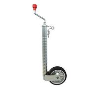 p4U ALKO 1223614 Roue jockey Ø 48 300 kg Sécurité anti-glissement pour remorque camping-car