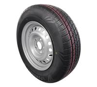 p4U Roue complète pour remorque 195/70R14 112 x 5 710 kg Roue 14" 96N caravane remorque