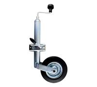 p4U Winterhoff Roue Jockey avec Support de Serrage pour remorque et Caravane 150 kg 48 mm