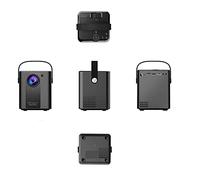P500 Mini projecteur pour smartphone Cinéma maison portable Full pris en charge 1080P Vidéo Beamer pour divertissement à domicile (taille : version Android) (version Android monochrome) petit cadeau