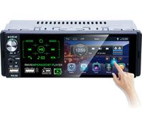 P5130 4.1Inch 1DIN Radio stéréo de voiture MP5 Player Full Touch Screen FM AM RDS bluetooth USB Strong Bass Rear Backup Caméra - A