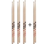 Vic Firth – 5A American Hickory – Value Pack