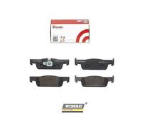 P68059 Plaquettes Frein Avant Brembo pour Intelligent Fortwo Coupe 453 1.0 52 Kw