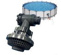 P6H1323 Valve de piston de piscine pour Coleman/Hnemix/Intex/Bestway P6H1323 Filtre de sortie + Valve de commutation Contrôle et entretien faciles du débit de piscine (vanne de commutation)