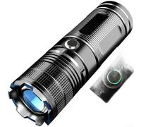 P70 Lampe torche LED 3000 lm Lumière blanche avec objectif zoom réglable et port de charge USB-C plus indicateur d'alimentation pour équipement d'aventure en plein air (B)