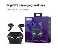 P86 Gaming Luminous type-c TWS bezprzewodowy zestaw s?uchawkowy Bluetooth redukcja szumów wodoodporna ESports Gaming s?uchawka z mikrofonem