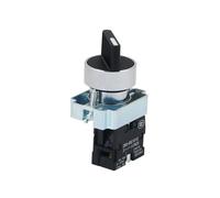 P87 Rotary switch knob 22mm 2 position Self-locking Latching Switch 1 NO Maintained Select Selector XB2-BD21C XB2-BD21 BD41C Controls switch