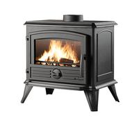 Invicta Samara Pose libre Briquettes de bois Noir