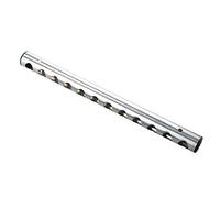 P9IDEDFH Casier à vin 63,5 cm/43,2 cm support mural en acier inoxydable pour cave à vin, salon, salle à manger, porte-bouteille de vin (taille : longueur 43 cm) ()