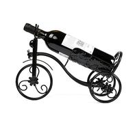 P9IDEDFH Casier à vin moderne minimaliste salon casier à vin décoration salon décoration de la maison décoration créative porte-bouteille de vin mode (couleur : bronze) (noir)