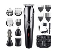 P9IDEDFH Professional Men Electric Hair Clipper 6 en 1 Multifonction Tondeuse à cheveux rechargeable pour Beard Nose Ears