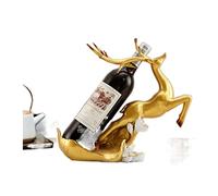 P9IDEDFH Support de bouteille de vin, support de bouteille de vin unique pour la maison, le bar, les accessoires de décoration de table, support de bouteille de vin