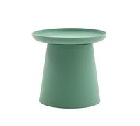 P9IDEDFH Table basse ronde pour petit appartement baie vitrée table de balcon combinaison table d'appoint de salon (couleur : gris, taille : 46 x 50 cm)