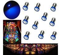 PA 10 pcs # 1893 # 44 # 47 # 756 # 1847 BA9S 1smd LED WEDGE lumière Flipper Bulb-6.3 V