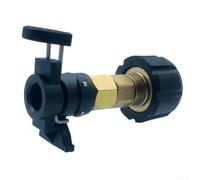PA Connecteur d'entrée en laiton haute pression Filetage M22 pour Karcher K2-K7 pour Bosch pour Nilfisk pour Lavor Adaptateur de tuyau compatible 160 bar max (D)