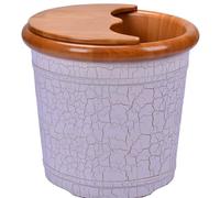 PA-DABAOO Baignoire À Pied En Bois, Baignier De Bain À Pied, Grande Baignoire Des Pieds, Bain À Pied De La Maison, Baril Pédicure, Baril De Bain À Pied Multifonction,B2 style