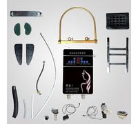 PA-DABAOO Bol De Shampooing Réglable Rack De Circulation D'eau, La Tête De Coiffure De Coiffure Circulation De La Circulation Du Bassin De Cascade De Bassin,D'or