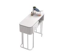 PA-DABAOO Bureau De Manucure Pour Prothésiste Ongulaire, Table De Manucure Moderne Avec Tiroir Et Étagère, Station De Manucure De Simplicité Japonaise, Table Polyvalente Pour La Maison,80cm