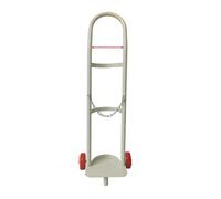 PA-DABAOO Contexte De Réservoir D'oxygène Contexte De Réservoir De Cylindre, Générat De Cylindre À Oxygène À Capacité, Rack De Réservoir De Cylindre En Roule,White 8l