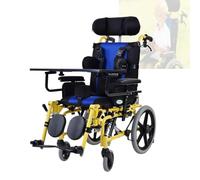 PA-DABAOO Fauteuil Roulant Ergonomique Pour Enfant, Fauteuil Roulant Multifonctionnel Pour Enfants Handicapés, Fauteuils Roulants Manuels Pour Paralysie Cérébrale Avec Table,Upgraded