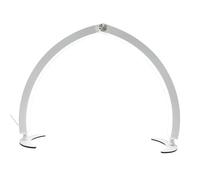 PA-DABAOO Lampe De Bureau À Ongles Demi-Lune, Lampe De Manucure LED Pliable, Lampes À Arc Portables À Intensité Variable avec Télécommande, Lumière De Remplissage Multifonctionnell,Blanc