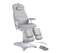 PA-DABAOO Lit De Beauté Entièrement Électrique Avec Pieds Divisés, Fauteuil De Spa Professionnel Réglable En Angle Et En Hauteur, Table De Massage, Fauteuil De Tatouage, 66 Kg