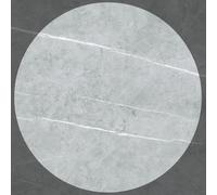 PA-DABAOO Plateau Tournant Rond De 91 Cm, Plateau Tournant Lazy Susan pour Table, Plateau De Service Central Rotatif pour Table À Manger, Cuisine, Restaurant, Facile À Nettoyer,Gris