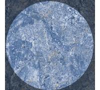 PA-DABAOO Plateau Tournant Rond De 91 Cm, Plateau Tournant Lazy Susan pour Table, Plateau De Service Central Rotatif pour Table À Manger, Cuisine, Restaurant, Facile À Nettoyer,Bleu