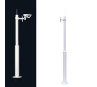 PA-DABAOO Poteau D'extension De Montage pour Caméra De Sécurité avec Support, Poteau Vertical Universel pour Système De Sécurité, Ensemble De Poteaux pour Caméra,A 4m/13.12ft
