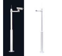 PA-DABAOO Poteau D'extension De Montage pour Caméra De Sécurité avec Support, Poteau Vertical Universel pour Système De Sécurité, Ensemble De Poteaux pour Caméra,B 3.5m/11.48ft