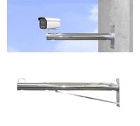 PA-DABAOO Support De Montage pour Poteau De Caméra, Support De Caméra Robuste en Acier Inoxydable, Support De Caméra De Sécurité Commerciale, Poteau De Caméra De Sécurité,B 1m/3.28ft