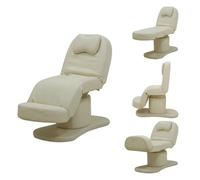 PA-DABAOO Table De Massage Électrique Avec Hauteur/Dos/Jambes/Pieds Réglables, Chaise D'esthéticienne Robuste À 4 Moteurs, Chaise De Tatouage Électrique Avec Télécommande Pour Client