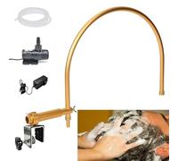 PA-DABAOO Tête Spa Circulation De L'eau En Cascade De Cascade, Rack De Fixation Du Bassin De Coiffeur Pour La Tête Spa, Coiffeur De Coiffure Circulation De La Circulation