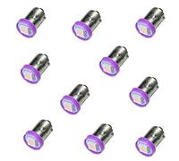 PA Lot de 10 ampoules LED pour flipper 1893#44#47#756#1847 BA9S 1SMD 6,3 V