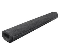 PA-Serviette Gris Grille senti 150 x 75 cm Tapis Gris Foncé