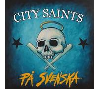 City Saints – På Svenska – Vinyle – Édition limitée – transparent noir/bleu/blanc – Cargo Records
