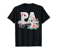PA Tropical Flowers Assistant Médecin Aloha Summer Vibes T-Shirt