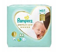 Pampers Premium Care Size 1 couches jetables 2-5 kg 26 pcs