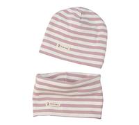 PAADIYA Bébé Bonnet à Tricoter + écharpe en Boucle Chapeau de Coton Doux Enfant Mode Beanie Bonnet Neck Warmer Collier Écharpe Automne Hiver