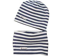 PAADIYA Bébé Bonnet à Tricoter + écharpe en Boucle Chapeau de Coton Doux Enfant Mode Beanie Bonnet Neck Warmer Collier Écharpe Automne Hiver