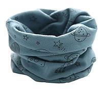 PAADIYA Boomly Écharpe d'hiver bébé enfant Écharpe en boucle collier chaud Foulards Écharpe en coton Joint torique Cache-cou Neck Warmer Echarpe Bandana