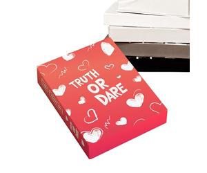 Paare Karten Spiel - Emotionale Dialog Impulse Sammlung 50 Romantik Vorschläge, Intimes Fragen Konzept Freizeitprodukt, Partnerschaft Geschenk Inspiration | Erwachsene Dating Nacht Feier Anlass