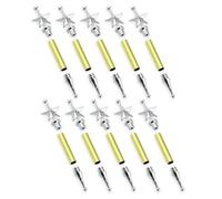 Paaruter 10 Set Christmas Tree Arbre Ornement Kit de Retour en Bois, DIY Crafts Tree Decoration Project, Kit de Tour