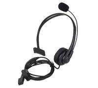 Paaruter 2 Broches K Plug Talkie-Walkie Casque Éponge Oreillette Unilatérale Casque Micro