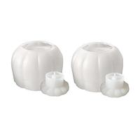Paaruter (2 Pack Moules à Pots de Citrouille, Moules à Pots en Résine, Moules en Silicone pour Résine Époxy, Cadeau de Thanksgiving Réutilisable et